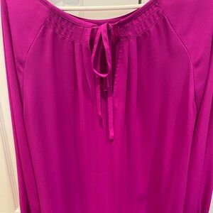 Banana Republic blouse in a beautiful bright pink … purchased but never worn